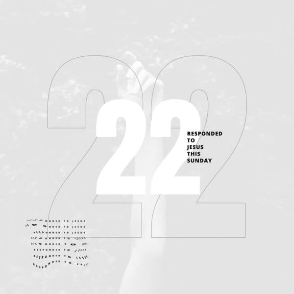 Number Responded to Jesus this Sunday