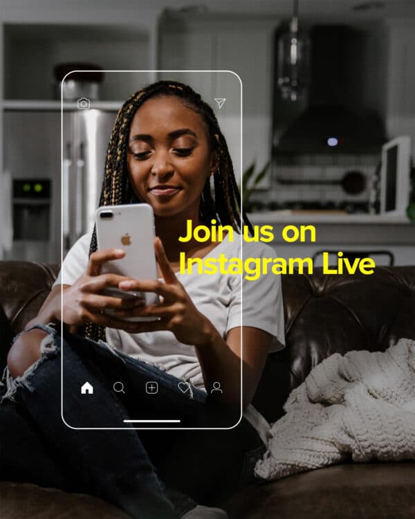 Join us on Instagram Live