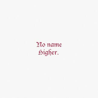 No Name Higher